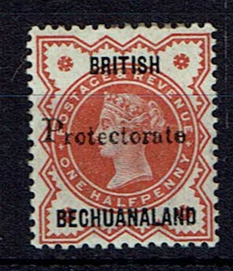 Image of Bechuanaland - Bechuanaland Protectorate SG 54 LMM British Commonwealth Stamp